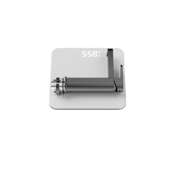 Bateria Umywalkowa grafit szczotkowany Nablatowa Stojąca Kran